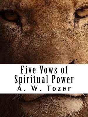 cover image of Five Vows of Spiritual Power
